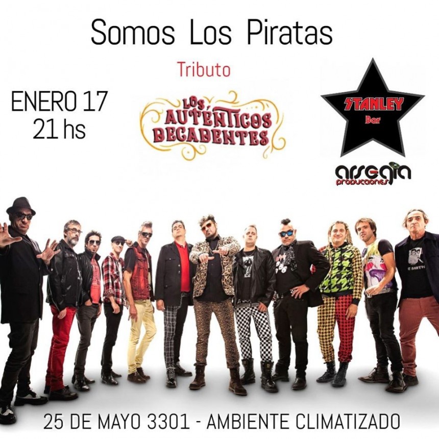 17/1 - Somos los Piratas en Stanley