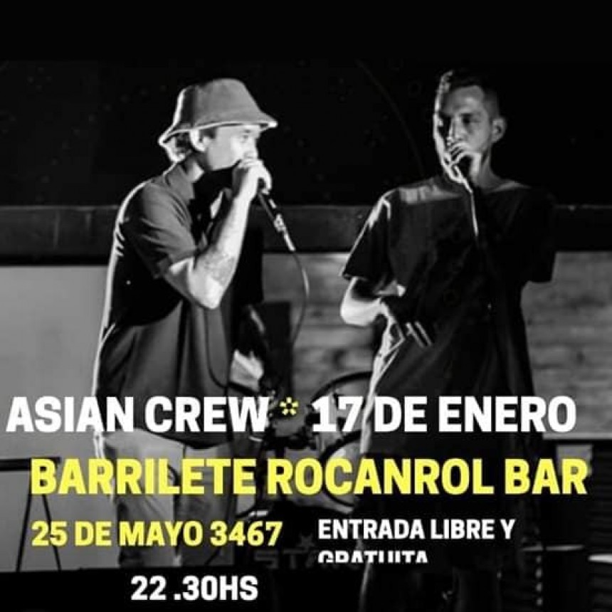 17/1 - ASIAN CREW en Barrilete