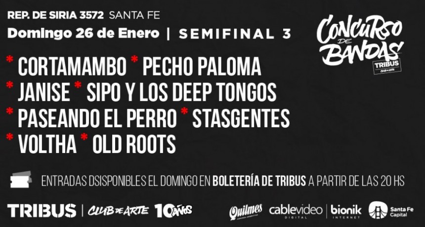 26/1 - CONCURSO DE BANDAS 