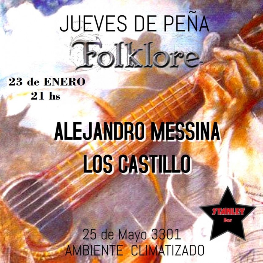 23/1 JUEVES DE PE&Ntilde;A en STANLEY BAR
