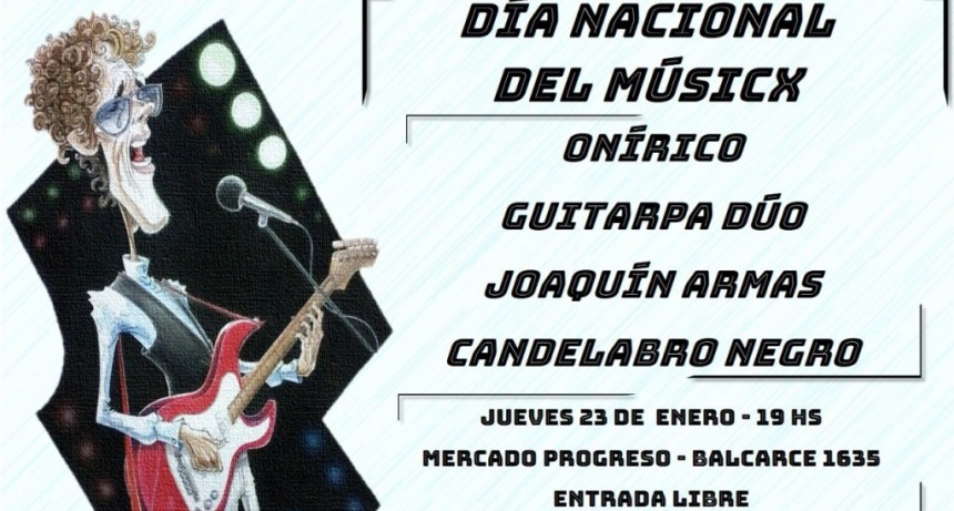 23/1 - D&iacute;a Nacional del M&uacute;sico