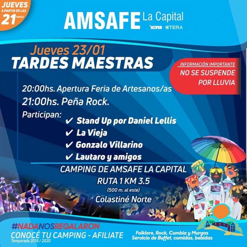 23/1 - TARDES MAESTRAS
