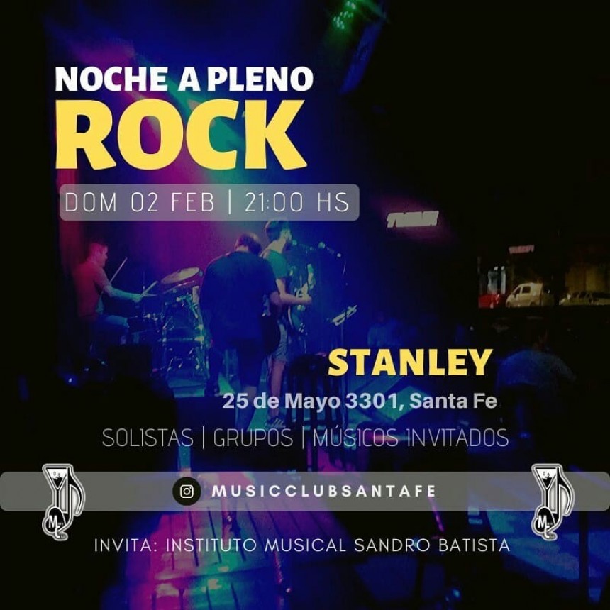 2/2 - NOCHE A PLENO ROCK en Stanley