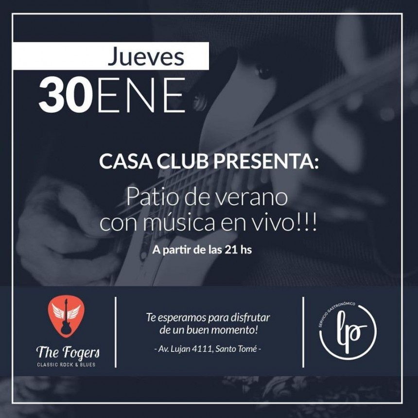 30/1 - THE FOGERS en Santoto