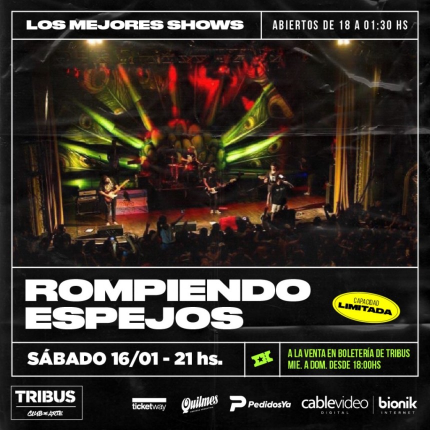 16/1 - ROMPIENDO ESPEJOS en Tribus