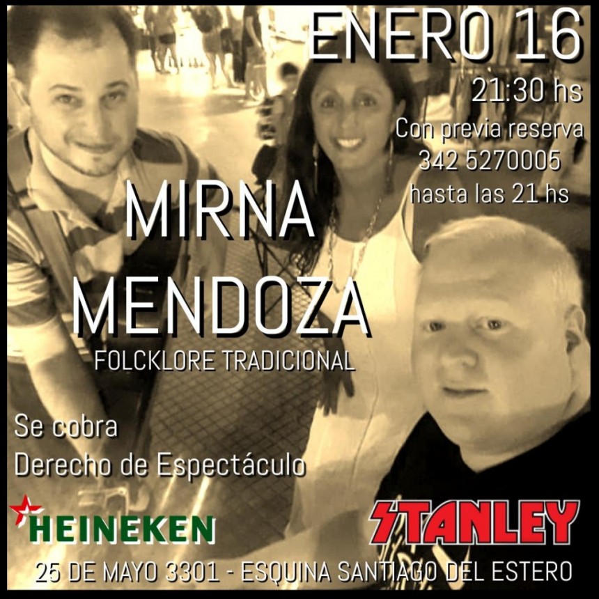 16/1 - Noche de folclore en Stanley