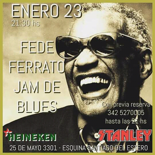 23/1 - Fede Ferrato Jam Blues en Stanley