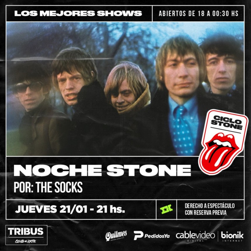 21/1 - Tributo a The Rolling Stone en Tribus