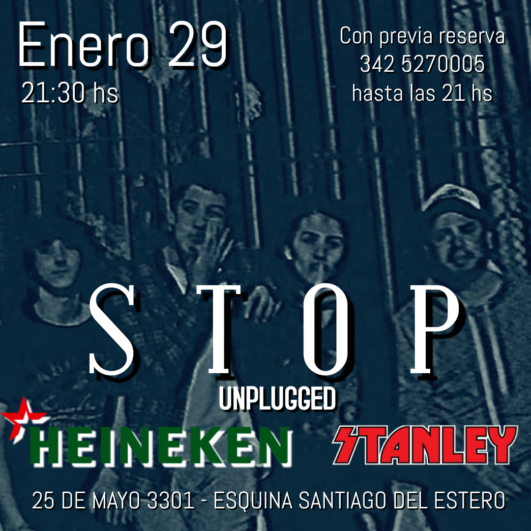 29/1 - STOP se presenta en Stanley 
