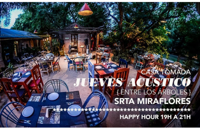 28/1 - Srta Miraflores en Casa Tomada