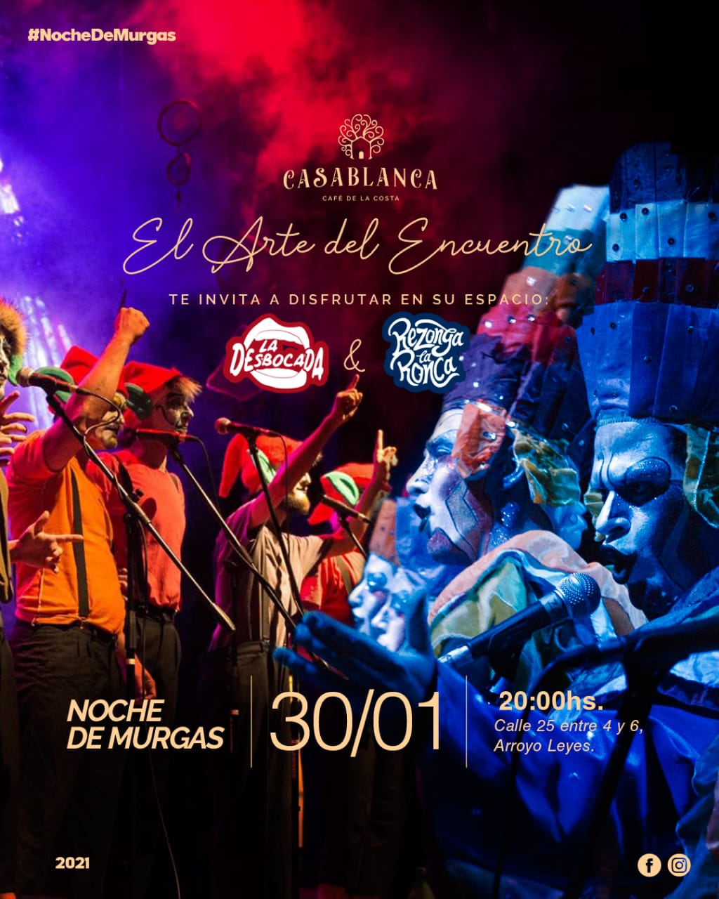 30/1 - Noche de Murgas en Casablanca