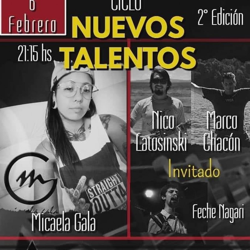 6/2 - Ciclo Nuevos Talentos en Stanley Rock Bar