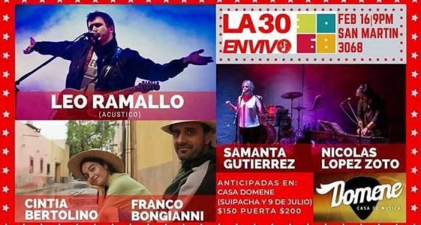 16/2 - LA 3068 en vivo