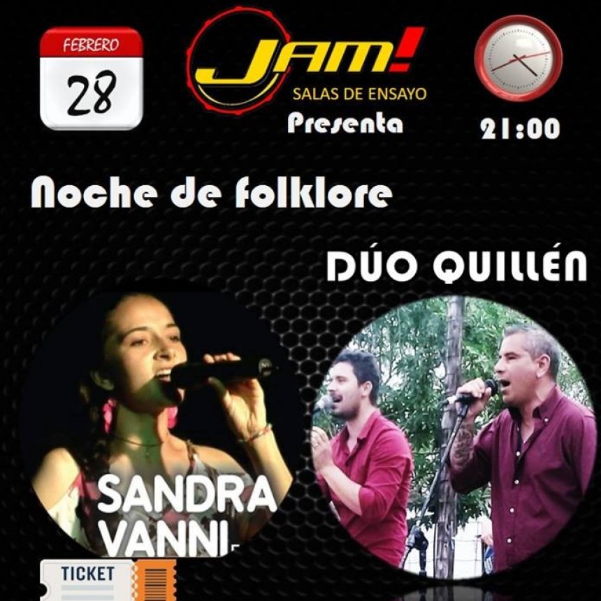 28/2 - NOCHE DE FOLCLERO en Stanley
