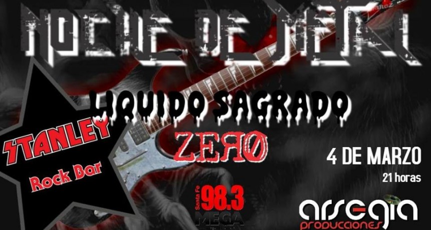 4/3 - NOCHE DE METAL en Stanley Rock Bar