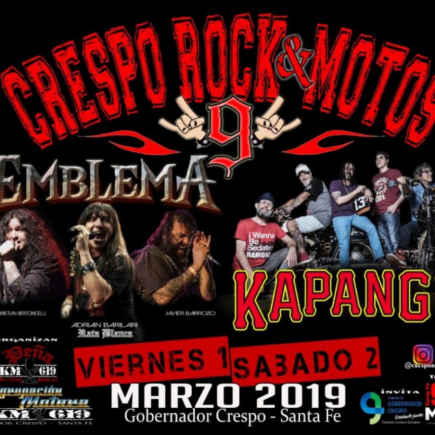 1 y 2/3 - CRESPO ROCK y MOTOS 9na edici&oacute;n