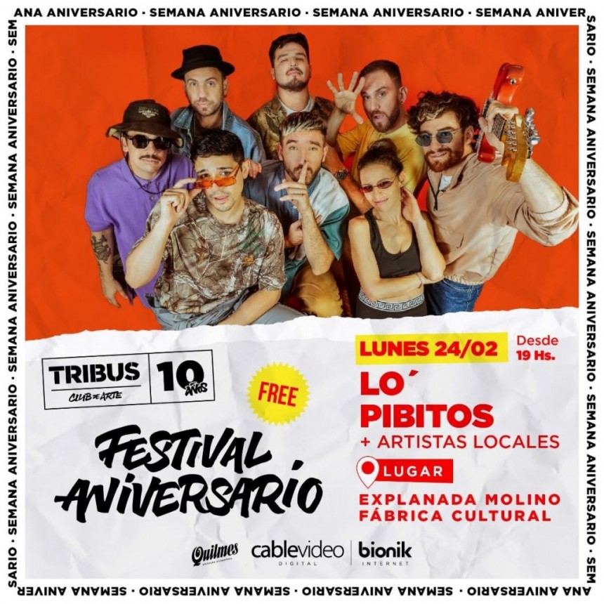 24/2 - LO PIBITOS + artistas locales