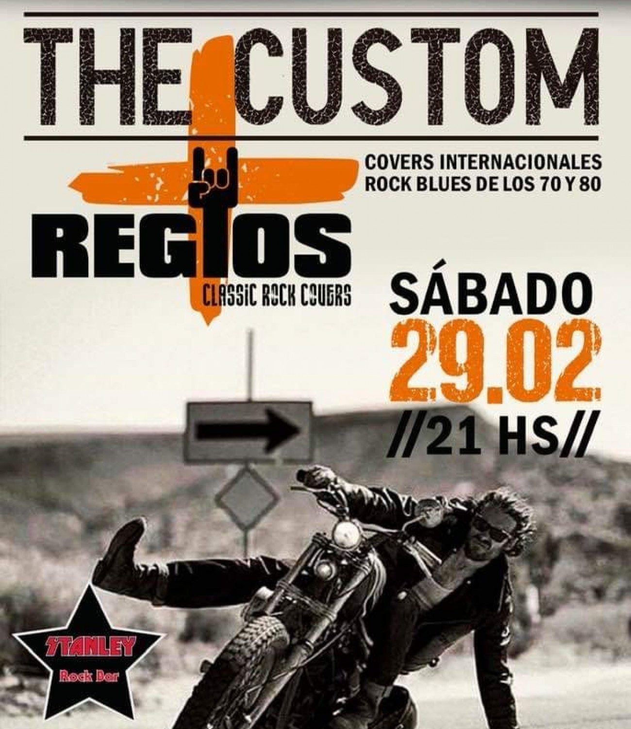 29/2 - The Custom's Y Regios En Vivo En STANLEY BAR