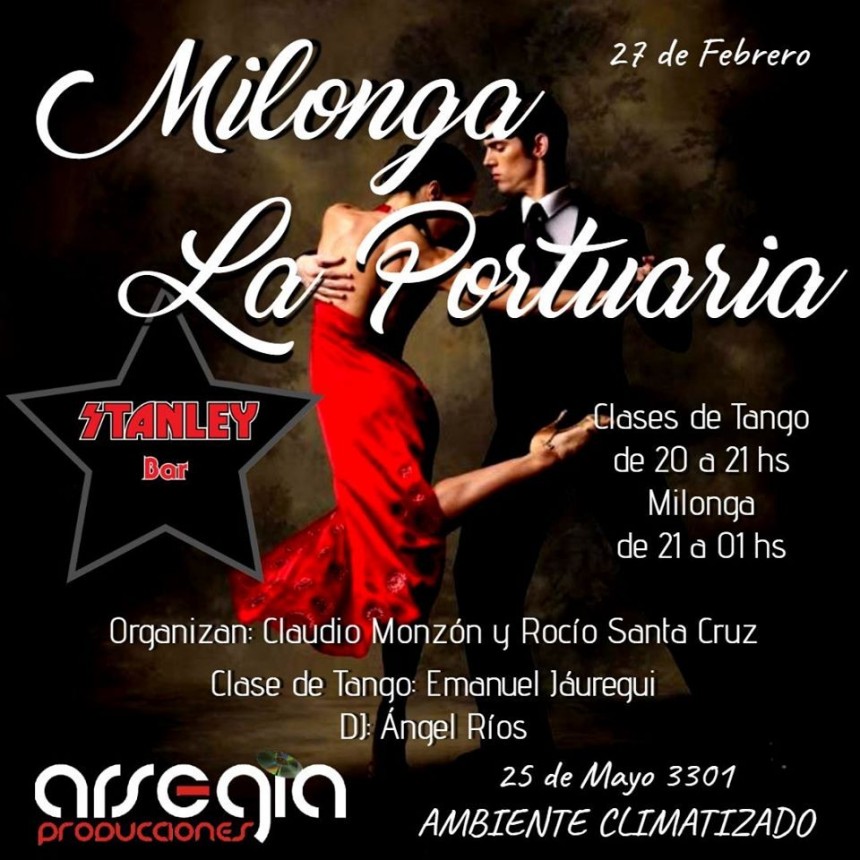 27/2 - MILONGA en Stanley