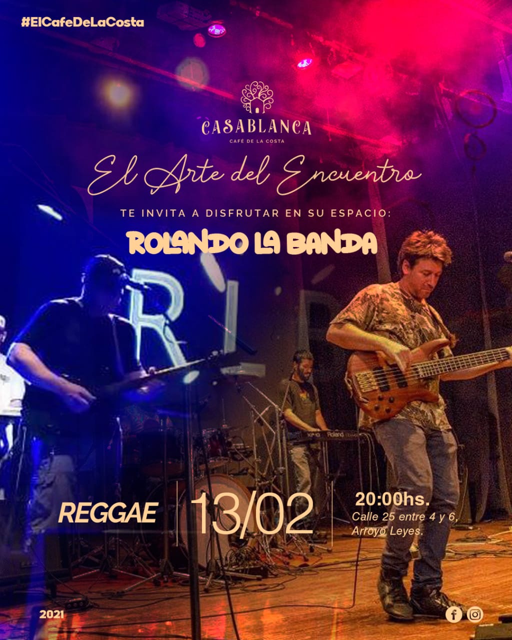13/2 - Rolando La Banda en Casablanca