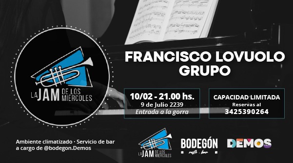 10/2 - Jam de los mi&eacute;rcoles en Demos