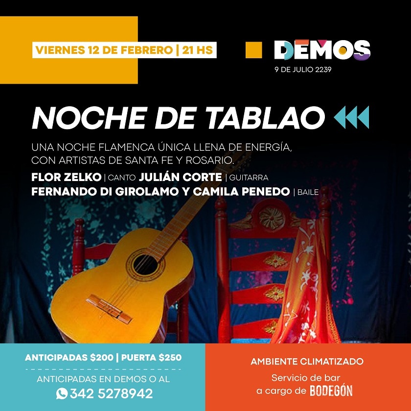 12/2 - Noche Flamenca en Demos