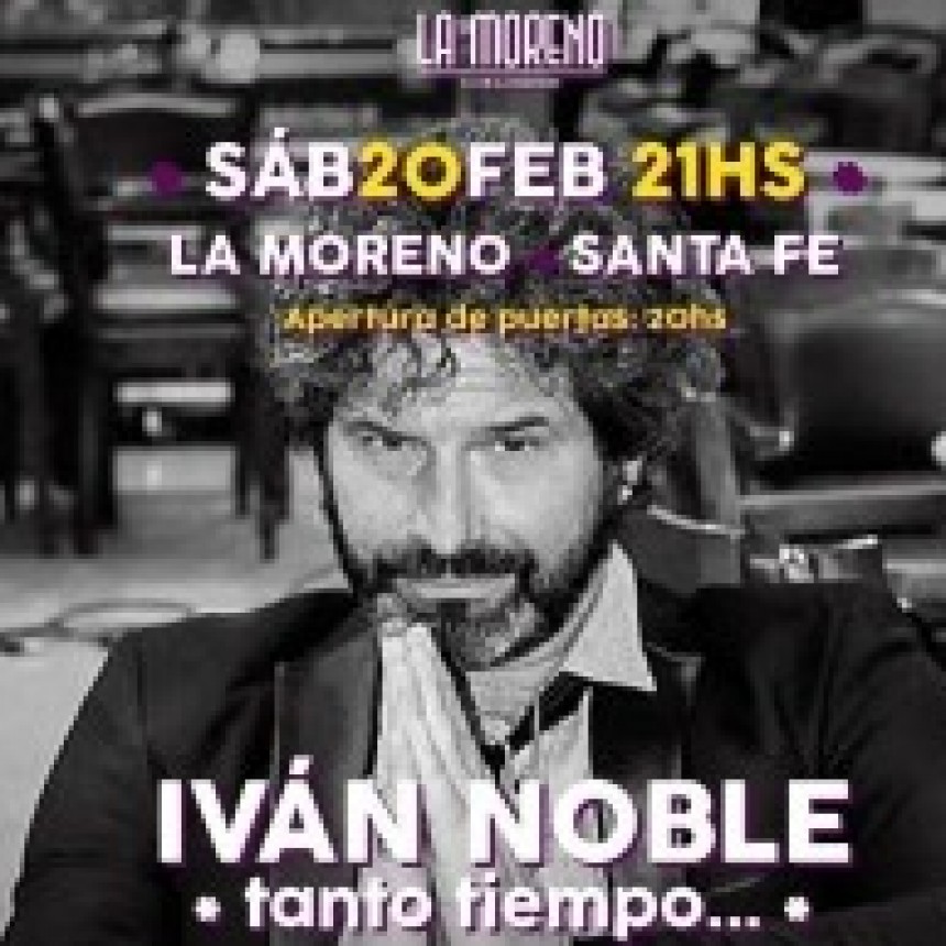 20/2 - IVAN NOBLE en Santa Fe