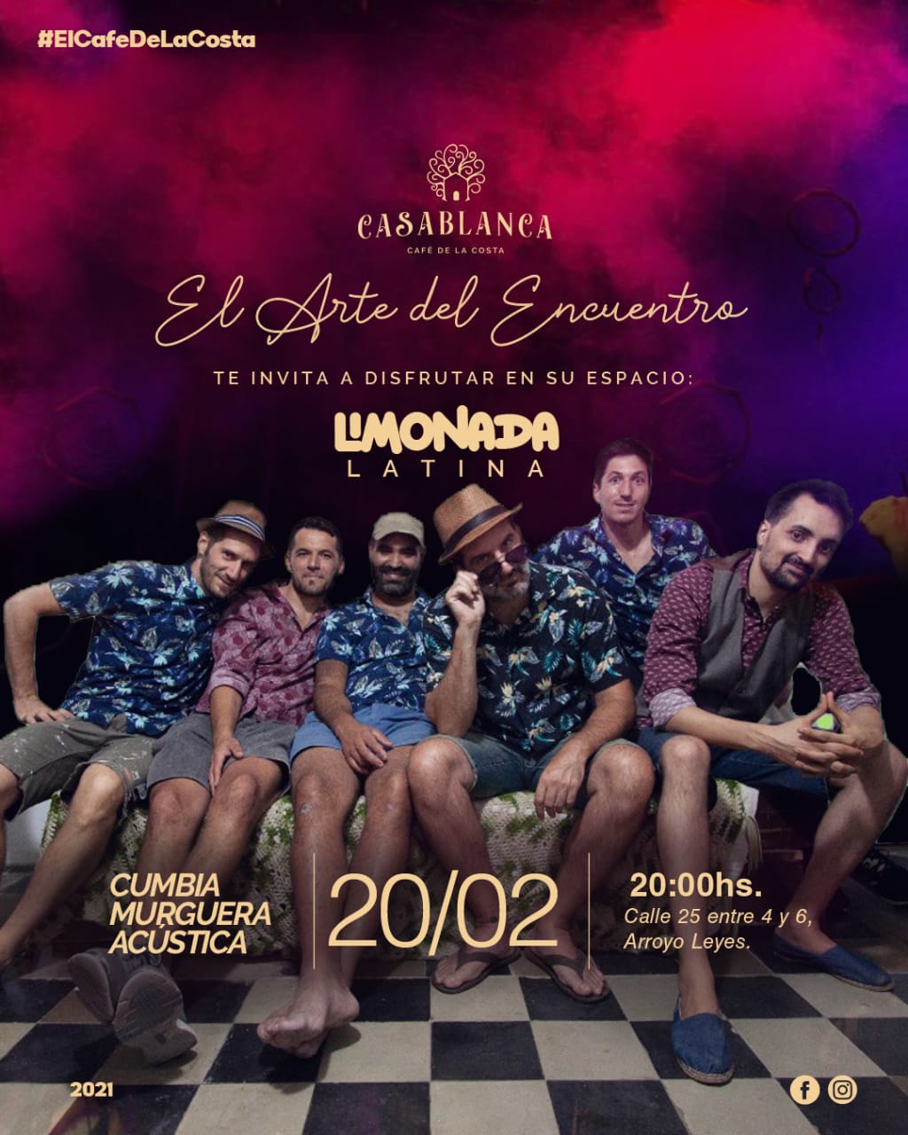 20/2 - Limonada Latina en Casablanca
