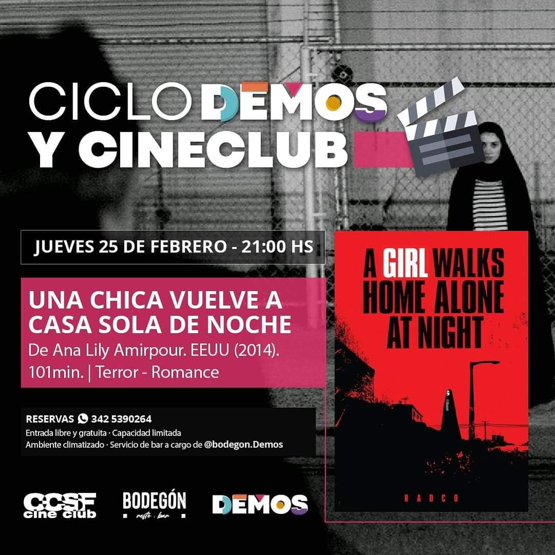 25/2 - CINE en DEMOS