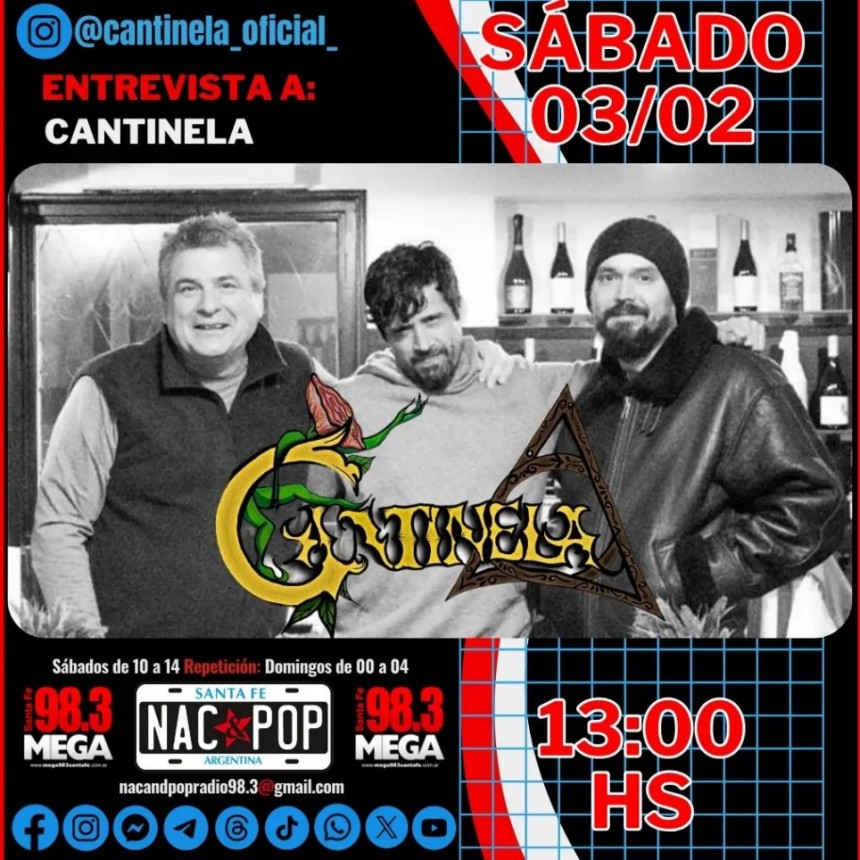 Entrevista a "Cantinela" en Nac & Pop