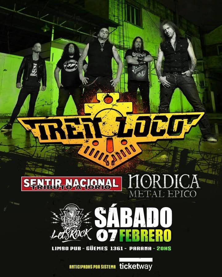 7/2 - TREN LOCO vuelve a Paraná