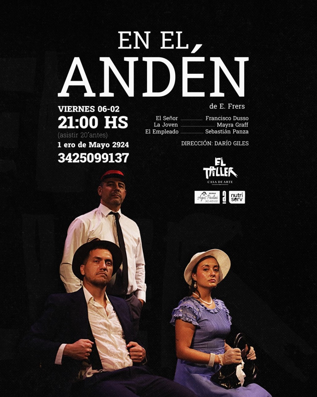 EN EL ANDÉN  de Ernesto Frers