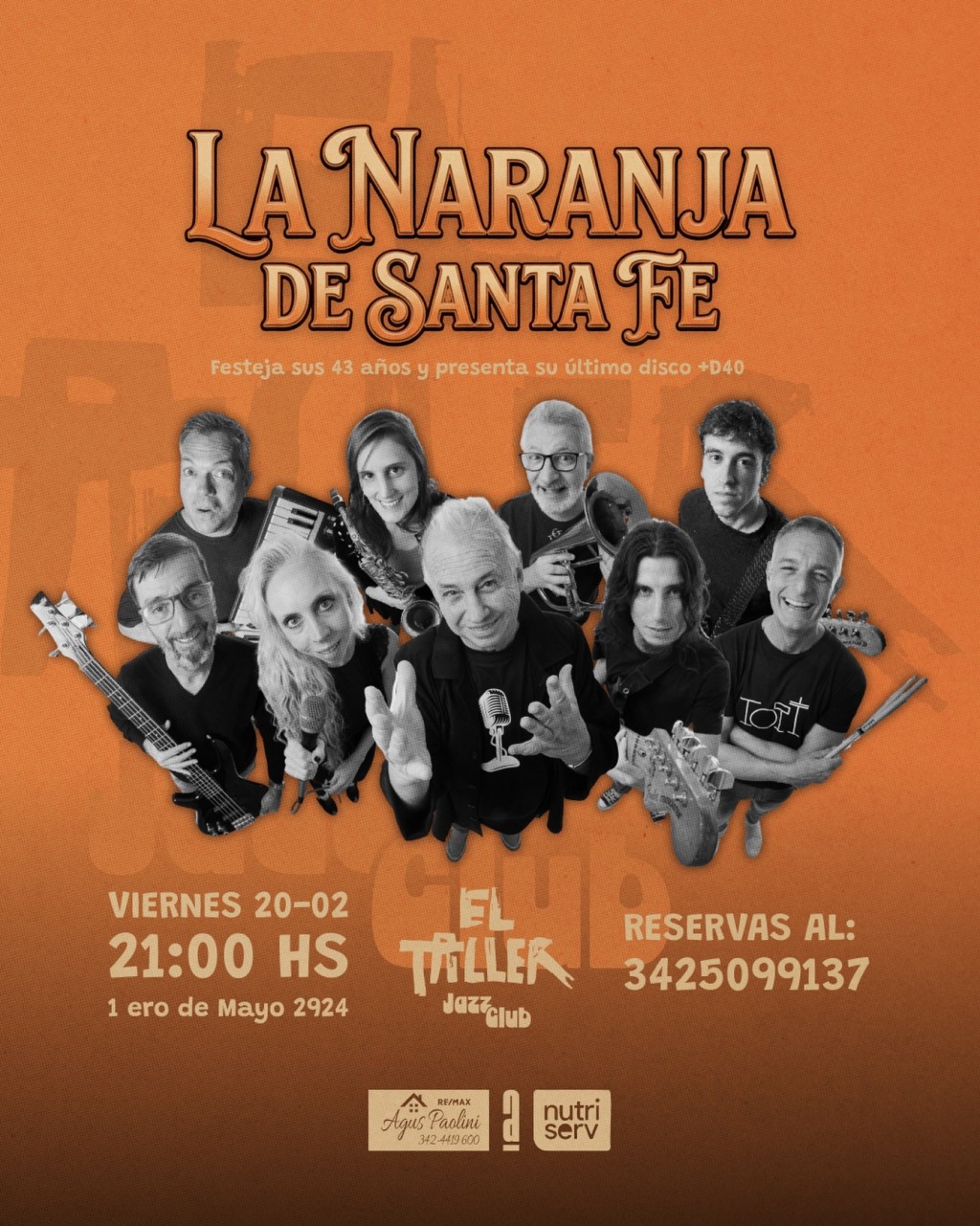 20/2 - La Naranja en El Taller