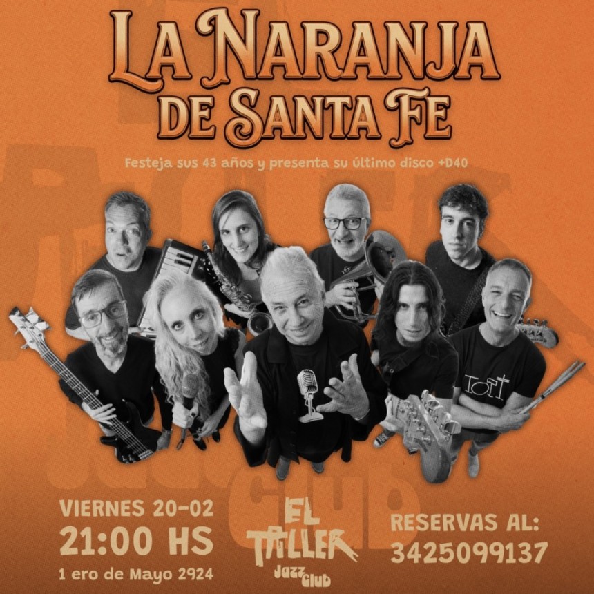 20/2 - La Naranja en El Taller