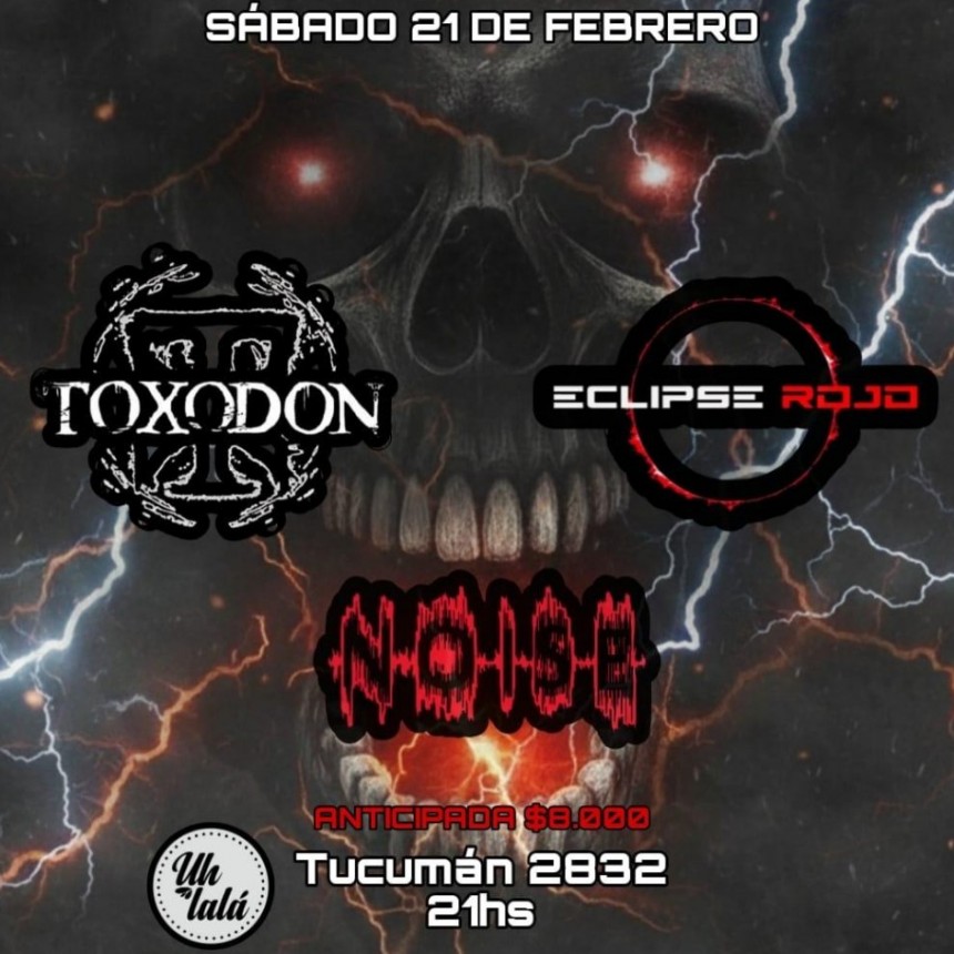 21/2 - Noche rock en Uh lala