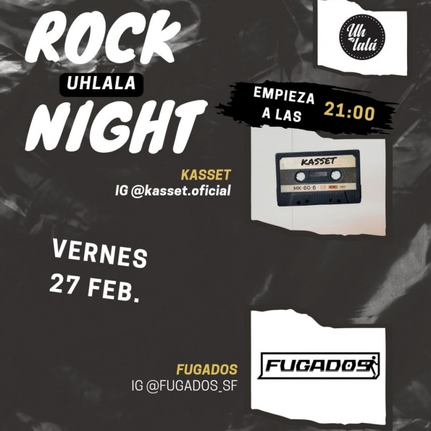 27/2 - Rock en Uh lala