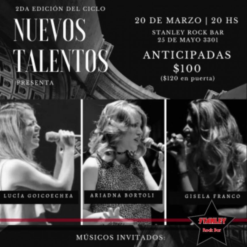 20/3 - Nuevos Talentos - LUCIA - ARIADNA - GISELA