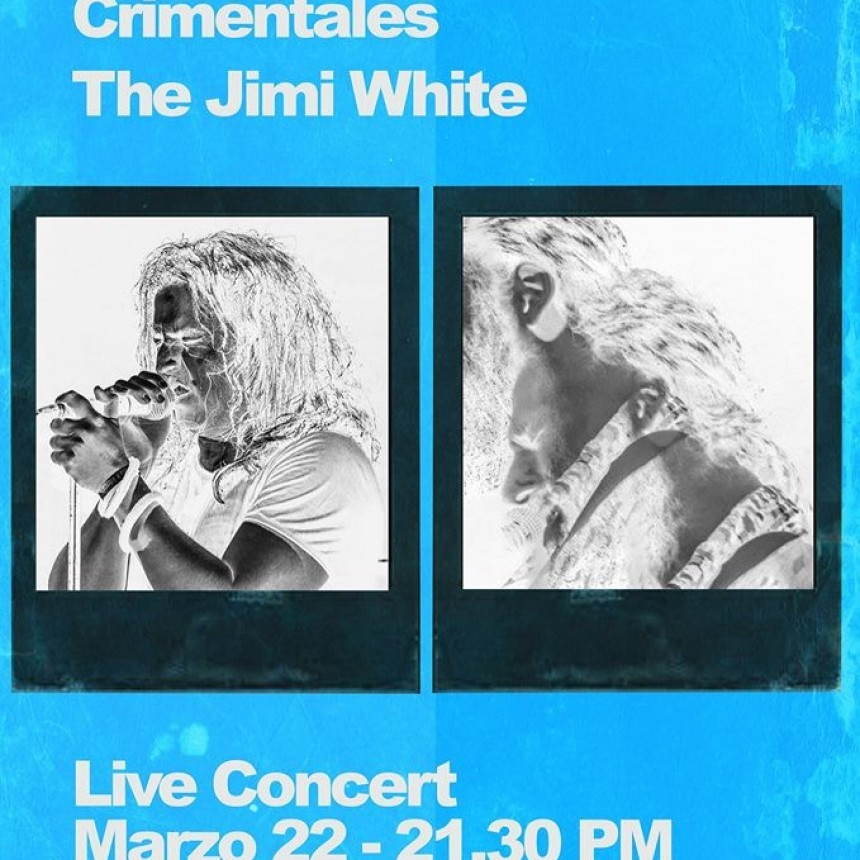 22/3 - CRIMENTALES - JIMI WHITE vivo en STANLEY ROCK BAR