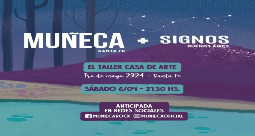 6/4 - Mu&ntilde;eca + Signos en El Taller