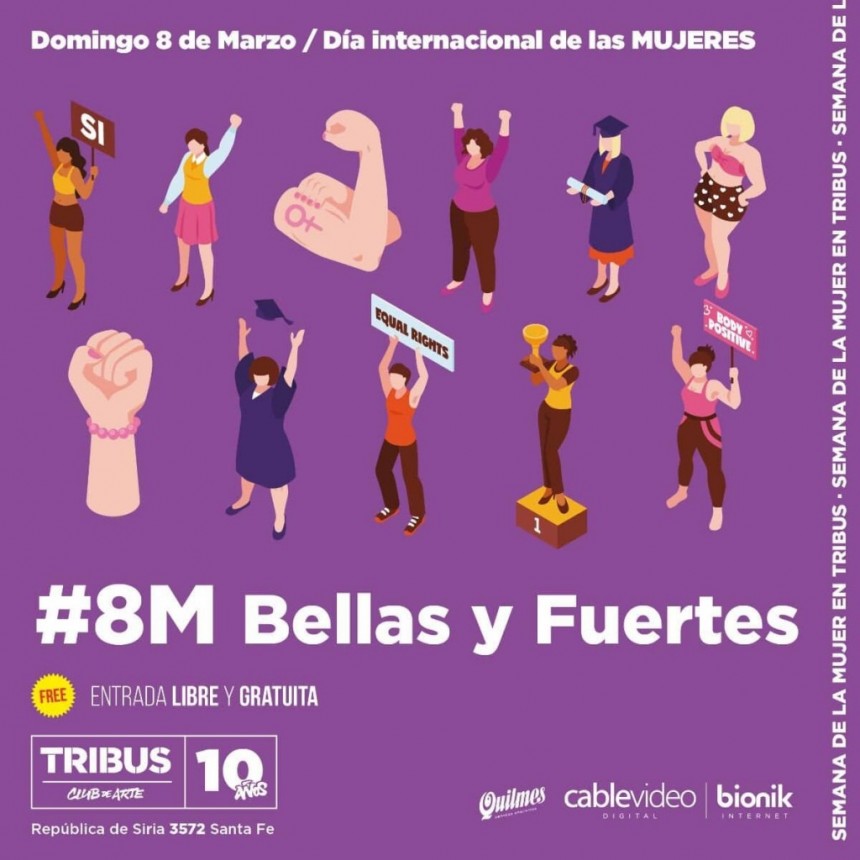 8/3 - #8M BELLAS y FUERTES