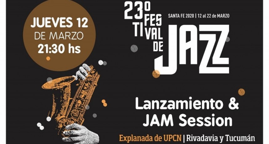 12 al 22 de marzo - 23&ordm; Festival de Jazz de Santa Fe