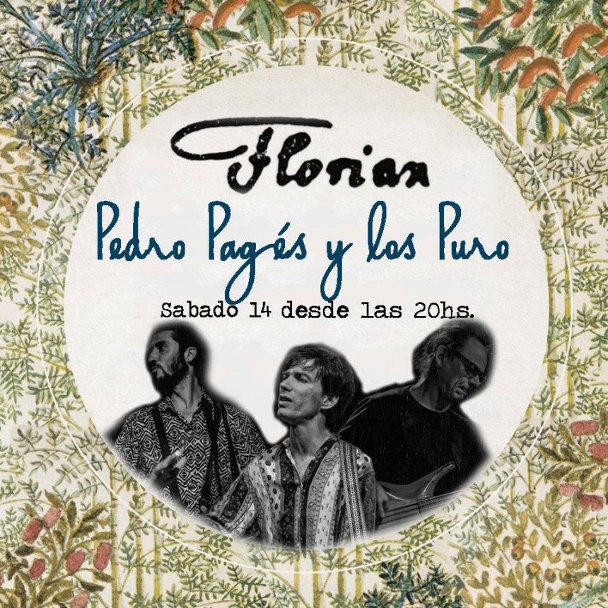 14/3 - PEDRO PAG&Eacute;S Y LOS PURO en Rinc&oacute;n
