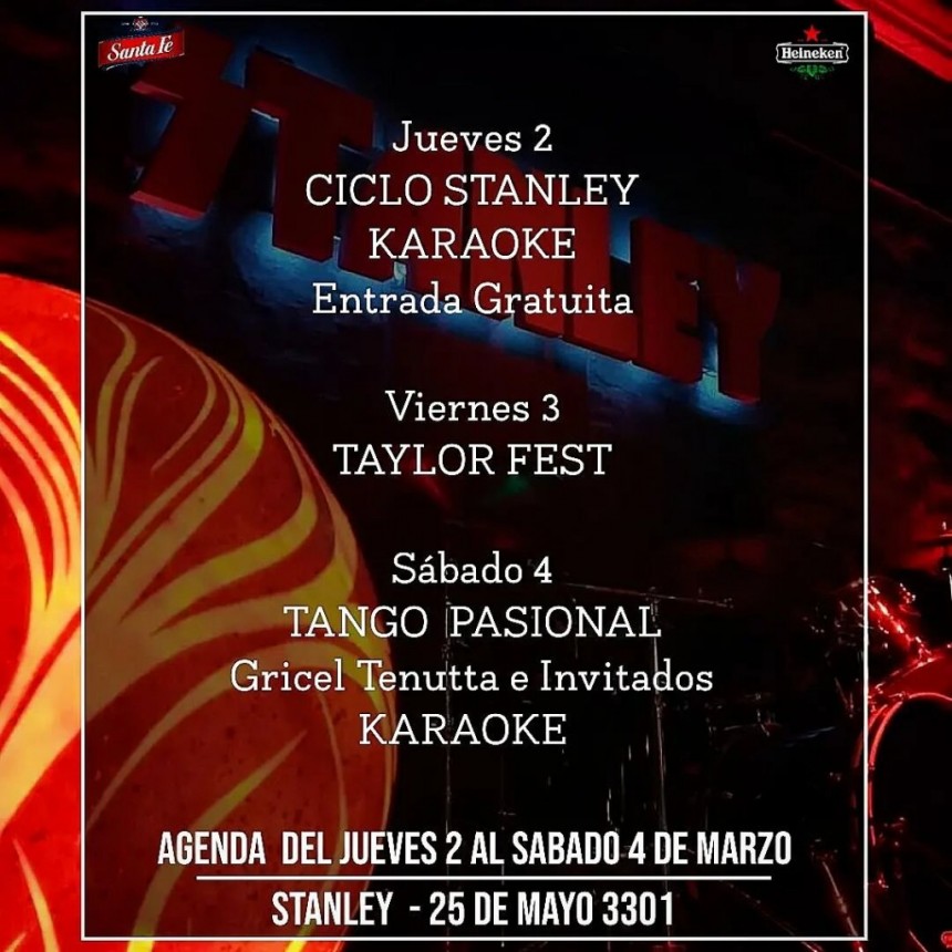 Semana de Stanley del 2/3 al 4/3