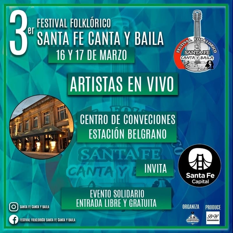 Festival Folklórico Santa Fe Canta y Baila