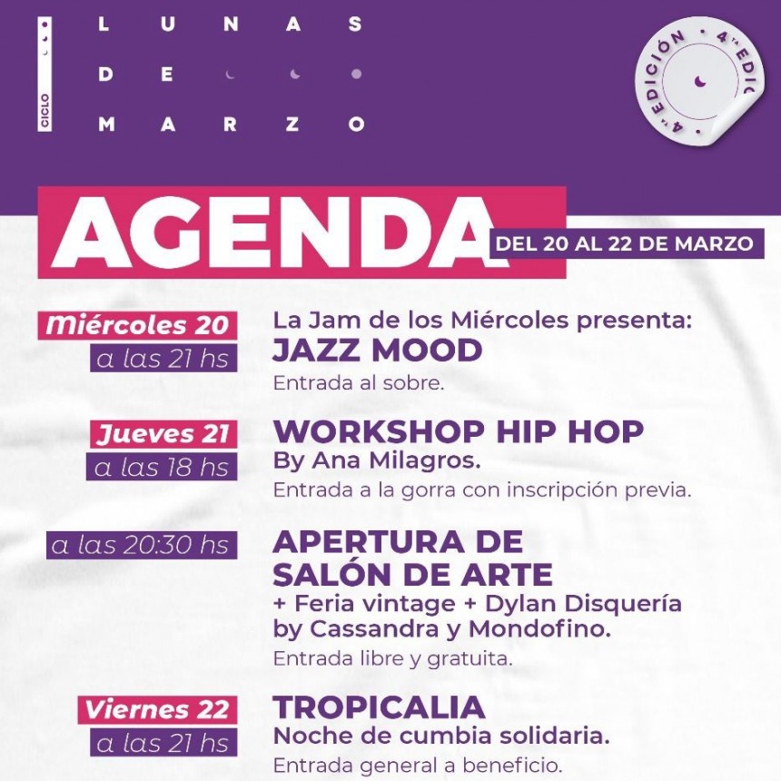 Programaci&oacute;n de DEMOS del 20/3 al 23/3