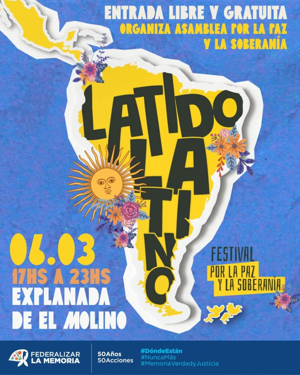 6/3 - Festival Latido Latino