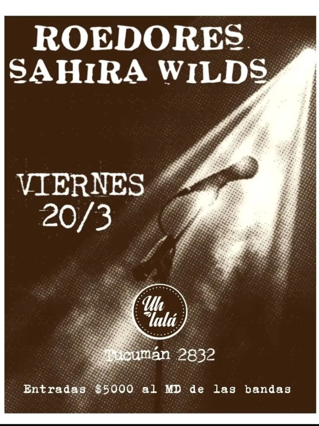 20/3 - Noche de rock en UH LALA