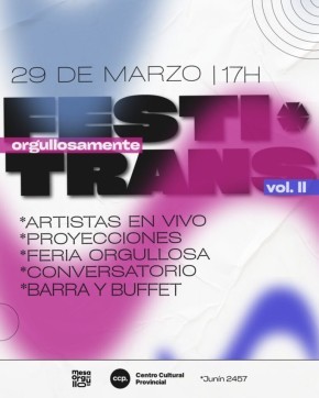 29/3 - Festival: Orgullosamente Trans Vol II