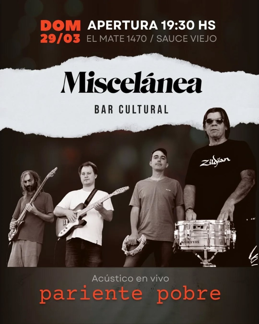 29/3 - Pariente Pobre en Sauce Viejo