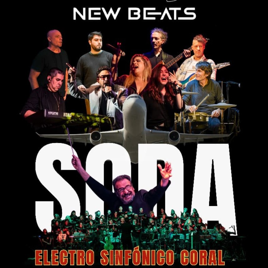 6/3 - La m&uacute;sica despega: Soda Electro Sinf&oacute;nico Coral llega al Aeropuerto Sauce Viejo